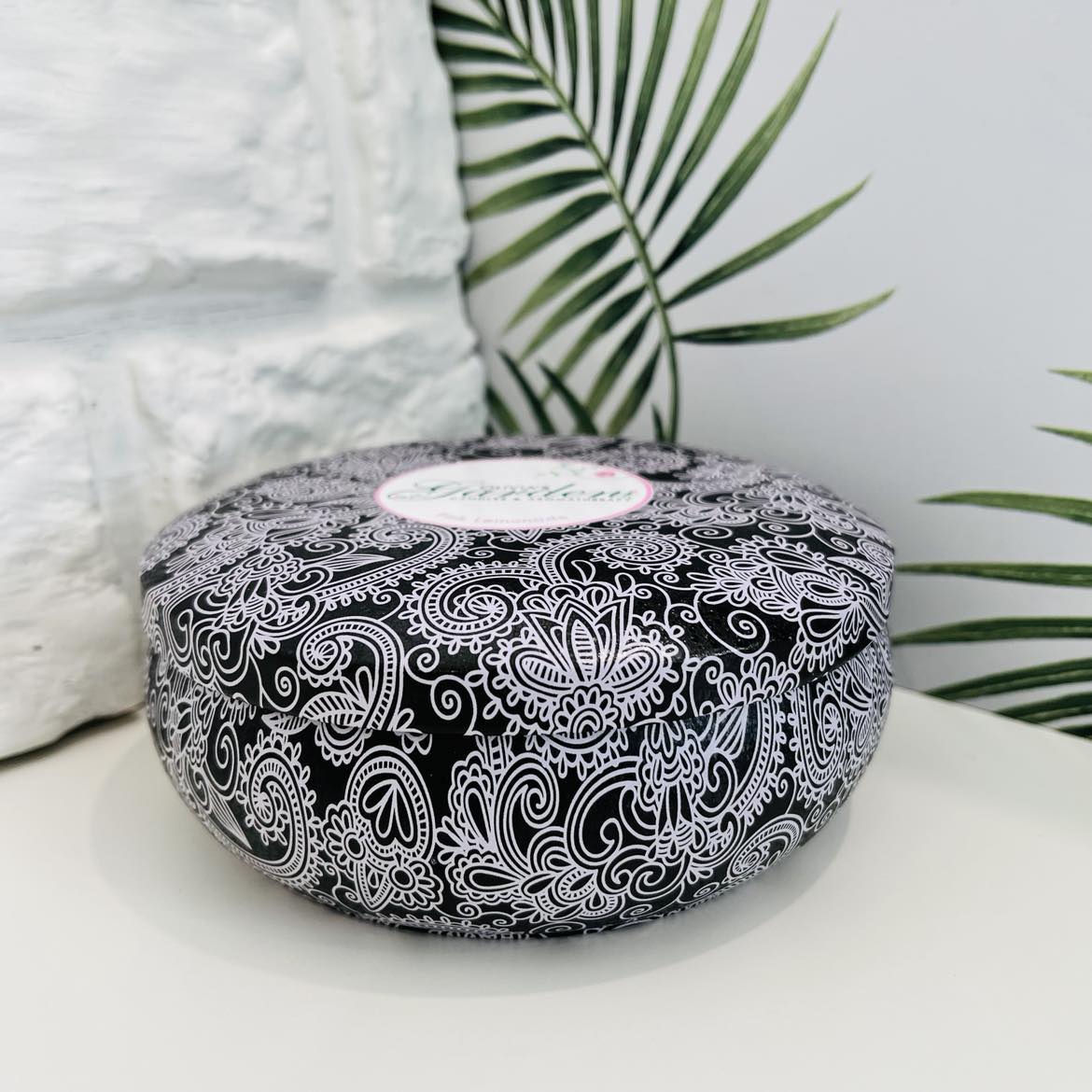 LIMITED EDITION: Paisley Decorative Candle Tin